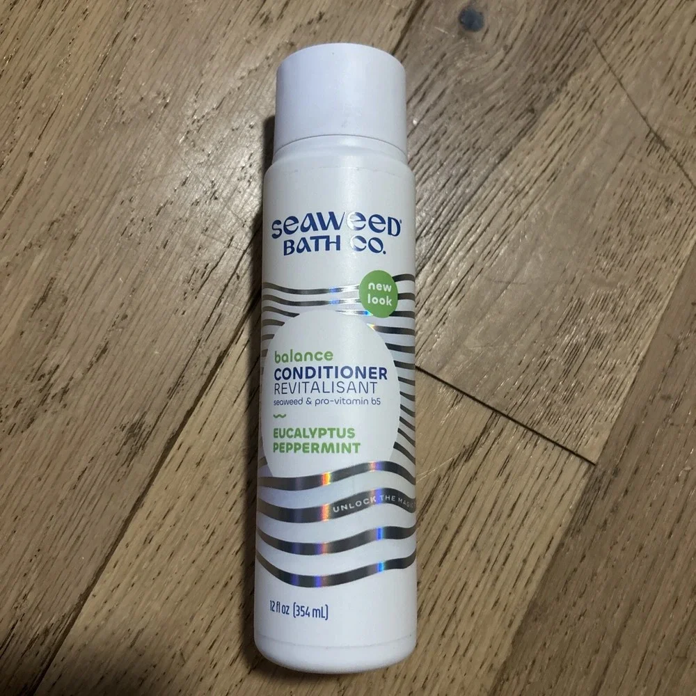Seaweed Bath Co. Balance Conditioner, Eucalyptus Peppermint,‎ 12 Oz.